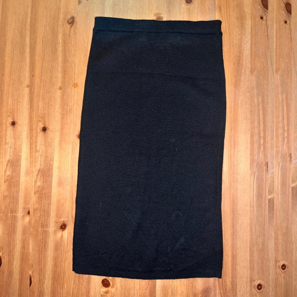 Joe Fresh Black Pencil Skirt: Size X-Small